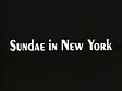 Sundae in New York